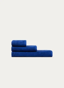 Bouchara Linge De Bain Uni^SERVIETTE DE TOILETTE UNIE JACQUARD CISELÉ