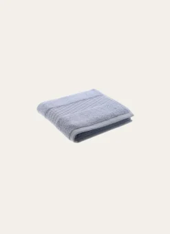 Bouchara Linge De Bain Uni^SERVIETTE INVITÉ COTON BIO JACQUARD GAUFRÉ 450GR