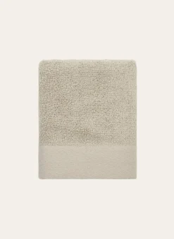 Bouchara Linge De Bain Uni^SERVIETTE INVITÉ COTON MOELLEUX ZÉRO TORSION