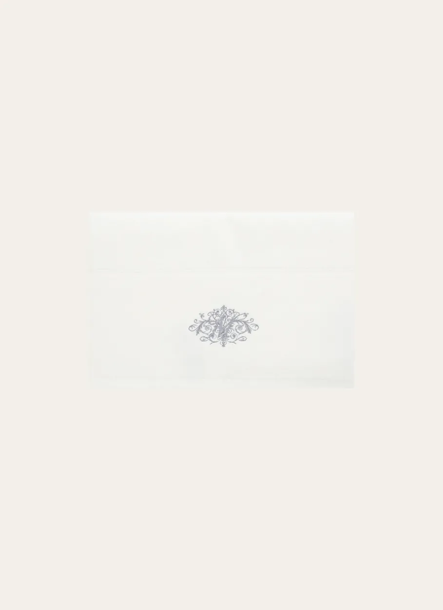 Bouchara Linge De Bain Fantaisie^SERVIETTE INVITÉ EN VELOURS BRODÉE 500GR