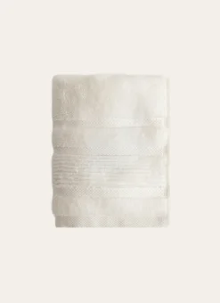 Bouchara Linge De Bain Uni^SERVIETTE INVITÉ MOELLEUSE LITEAU RAFFINÉ