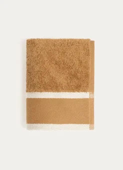 Bouchara Linge De Bain Uni^SERVIETTE INVITÉ UNIE À LARGE BORDURE ARTHUR