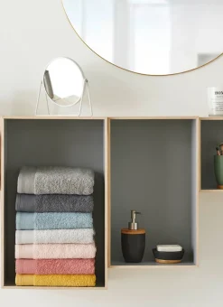 Bouchara Linge De Bain Uni^SERVIETTE INVITÉ UNIE EN COTON 500GR