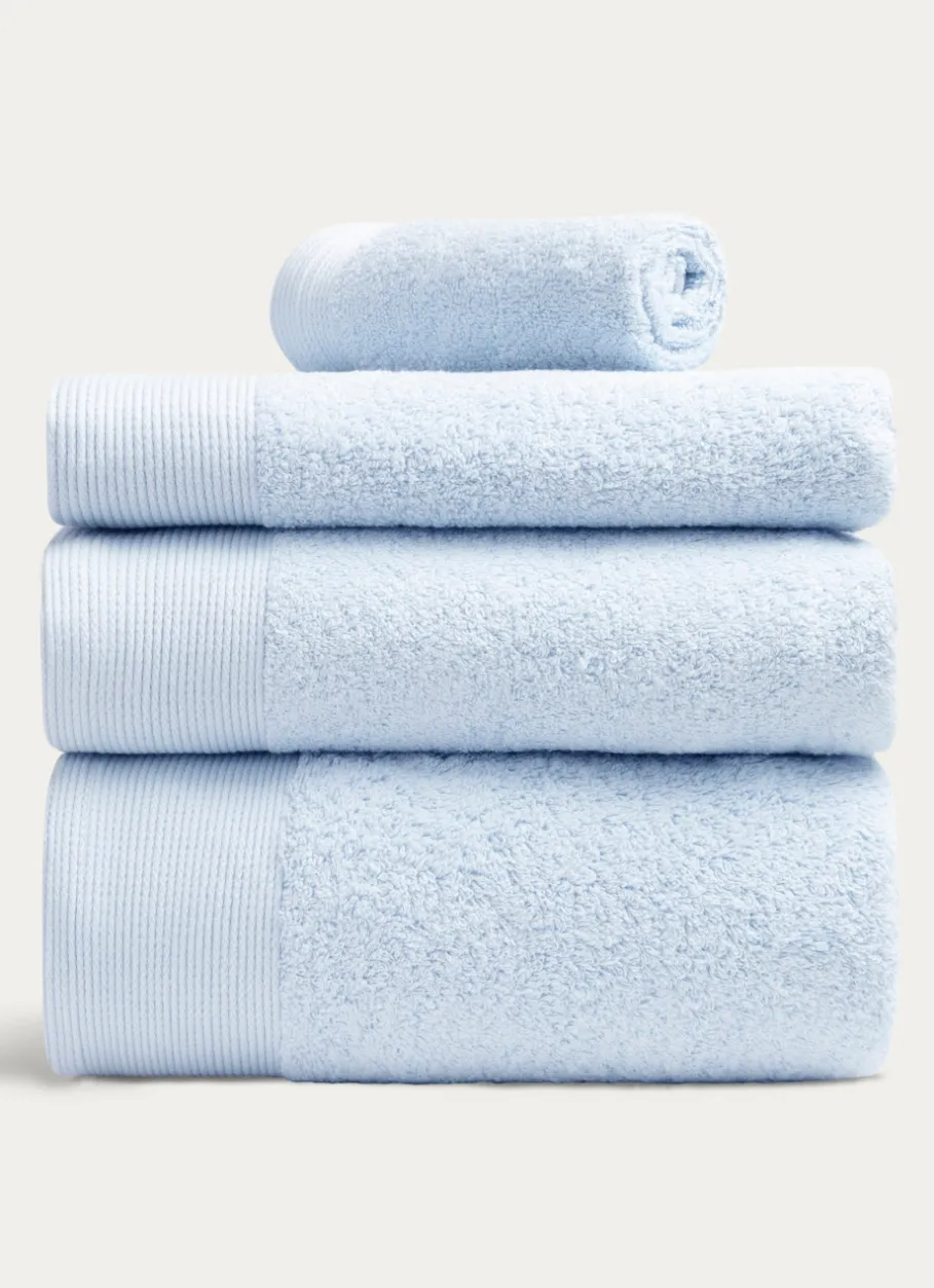 Bouchara Linge De Bain Uni^SERVIETTE INVITÉ UNIE EN COTON 500GR