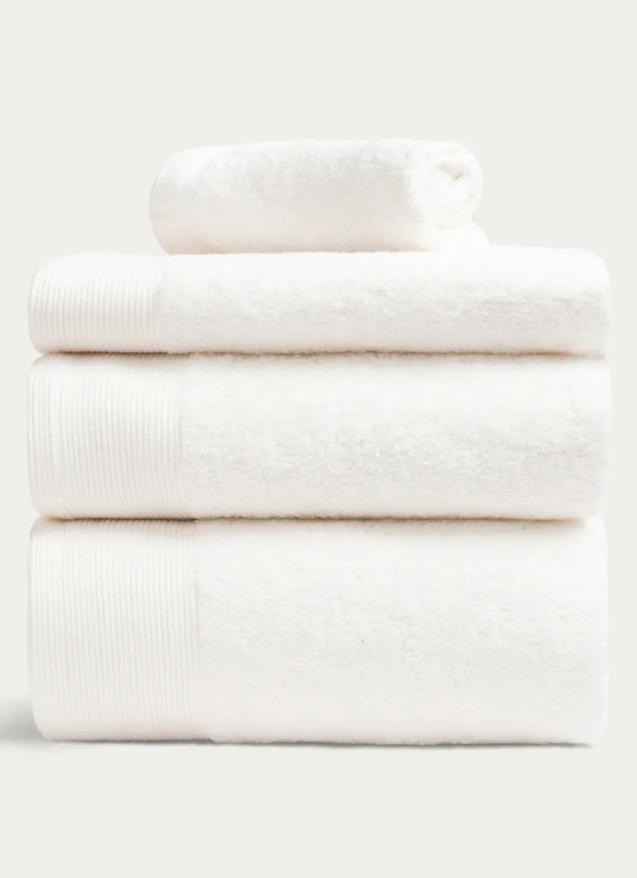 Bouchara Linge De Bain Uni^SERVIETTE INVITÉ UNIE EN COTON 500GR