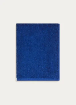 Bouchara Linge De Bain Uni^SERVIETTE INVITÉ UNIE JACQUARD CISELÉ