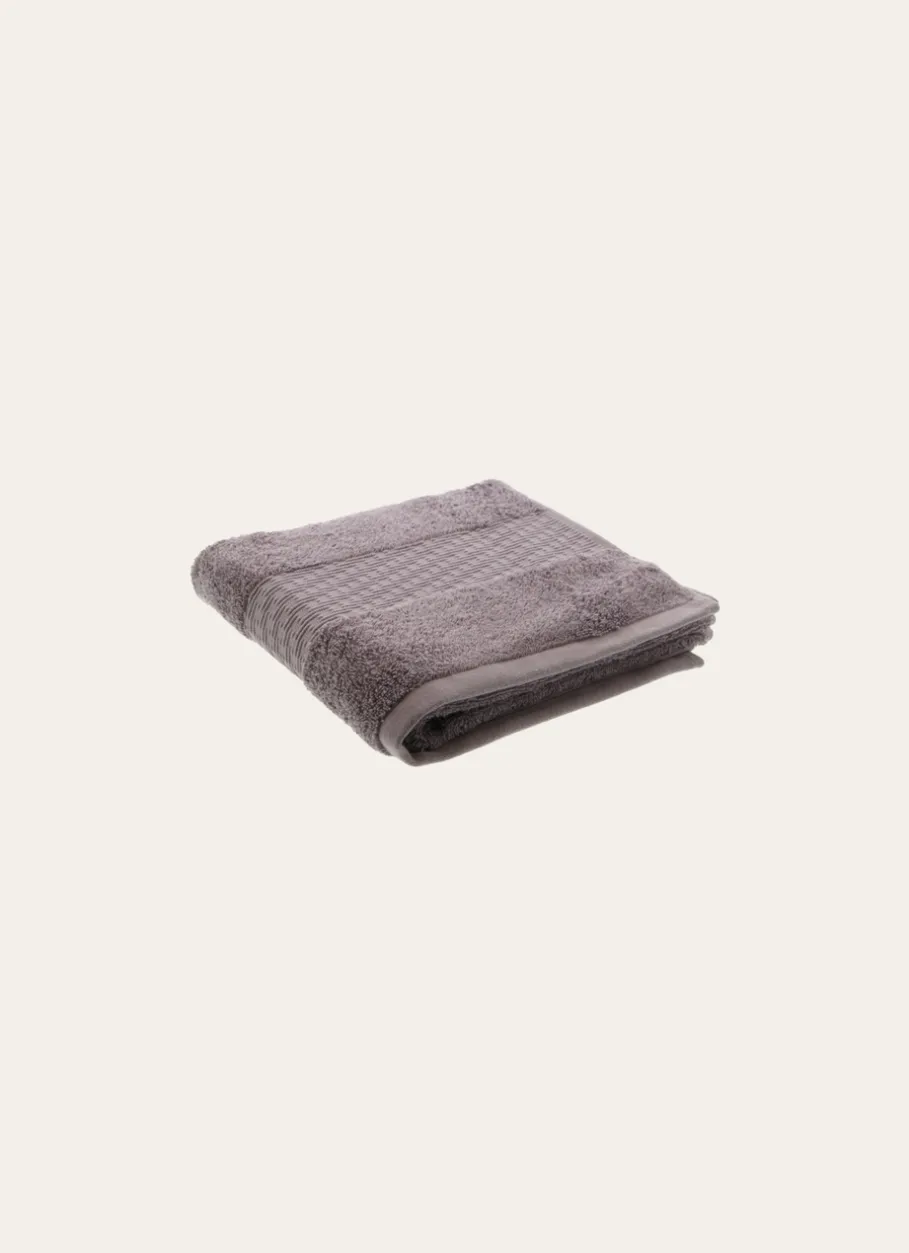 Bouchara Linge De Bain Uni^SERVIETTE TOILETTE COTON BIO JACQUARD GAUFRÉ 450