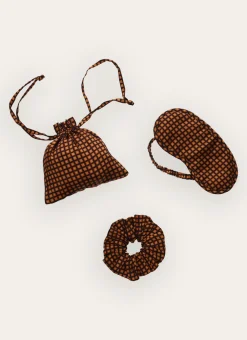 Bouchara Homewear, Accessoire^SET ACCESSOIRES DE NUIT - MASQUE ET CHOUCHOU