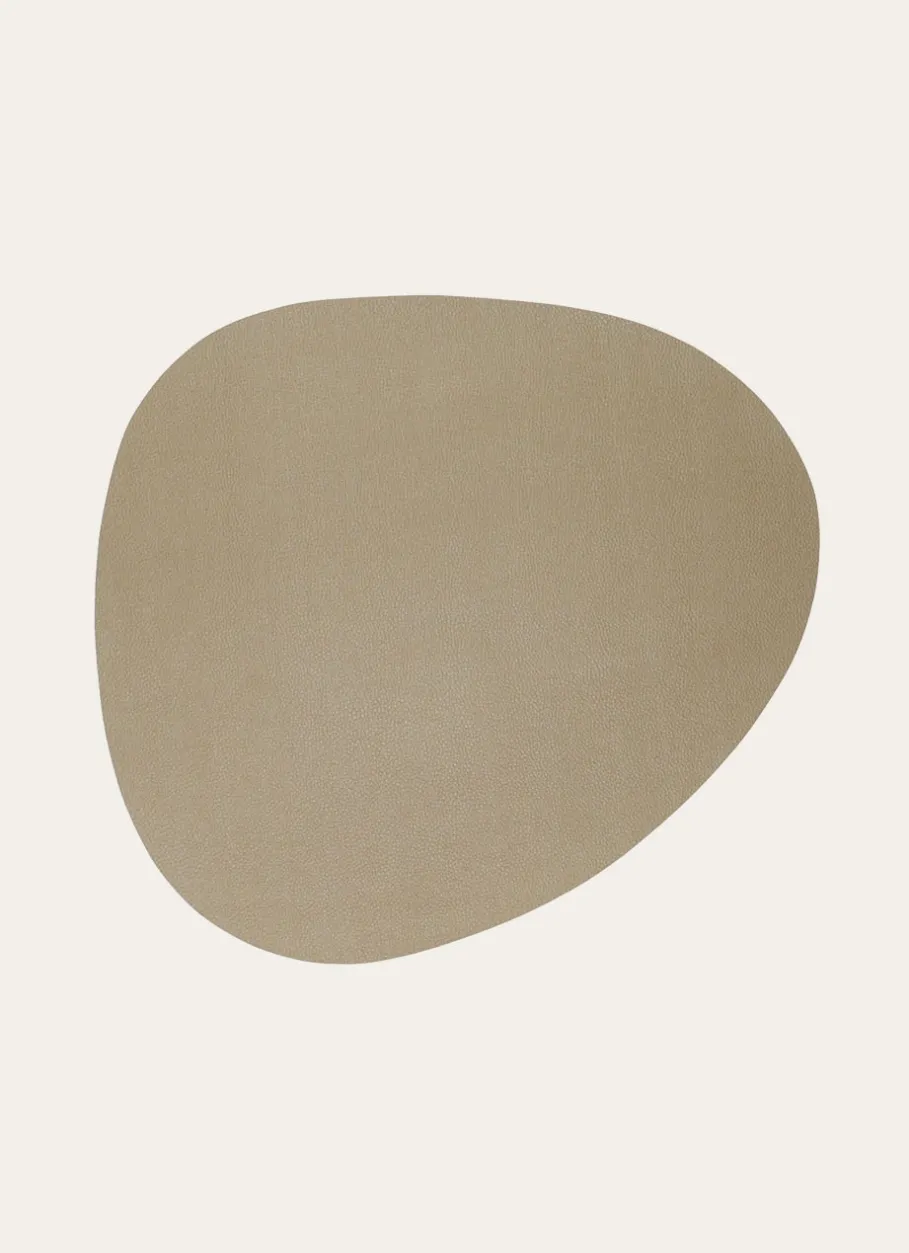 Bouchara Set De Table^SET DE TABLE EFFET CUIR EN FORME DE GALET