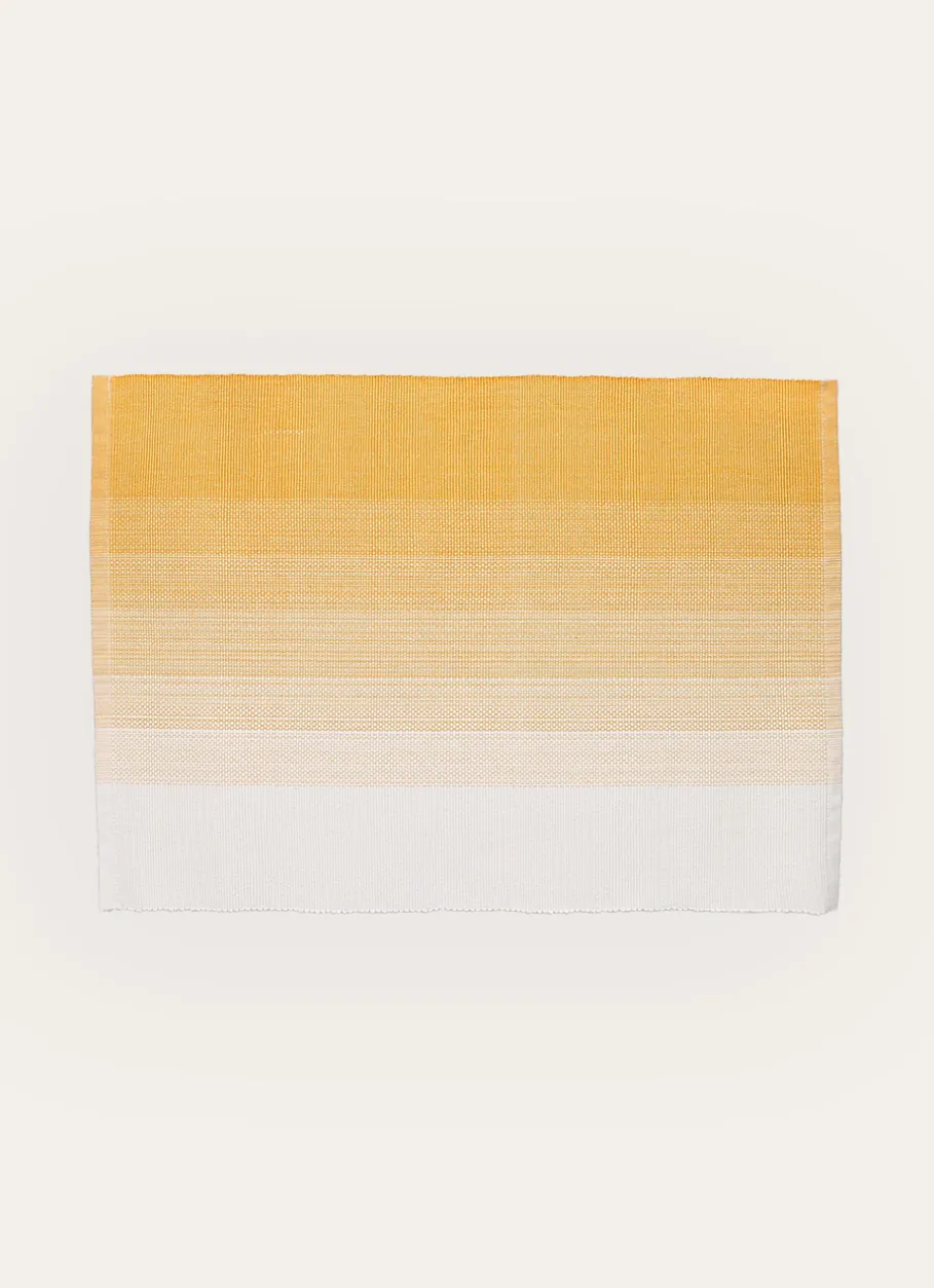 Bouchara Set De Table^SET DE TABLE EN COTON TISSÉ CÔTELÉ EFFET TIE & DYE