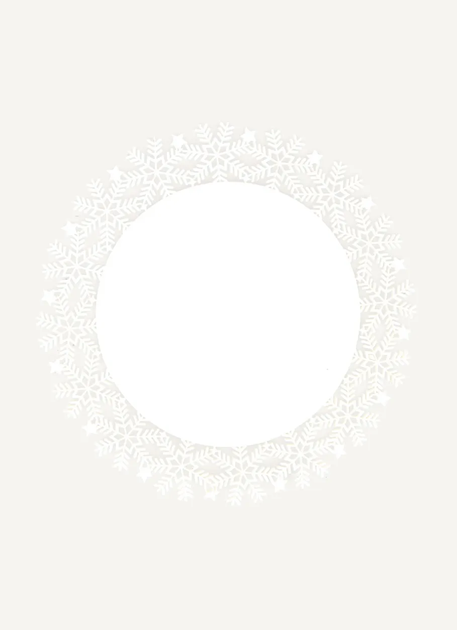 Bouchara Set De Table|Table De Noël^SET DE TABLE EN FEUTRINE DÉCOR CRISTAUX DÉCOUPÉS