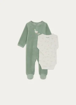 Enfant Bouchara Les Essentiels De Bebe^SET GRENOUILLÈRE ET BODY OIES