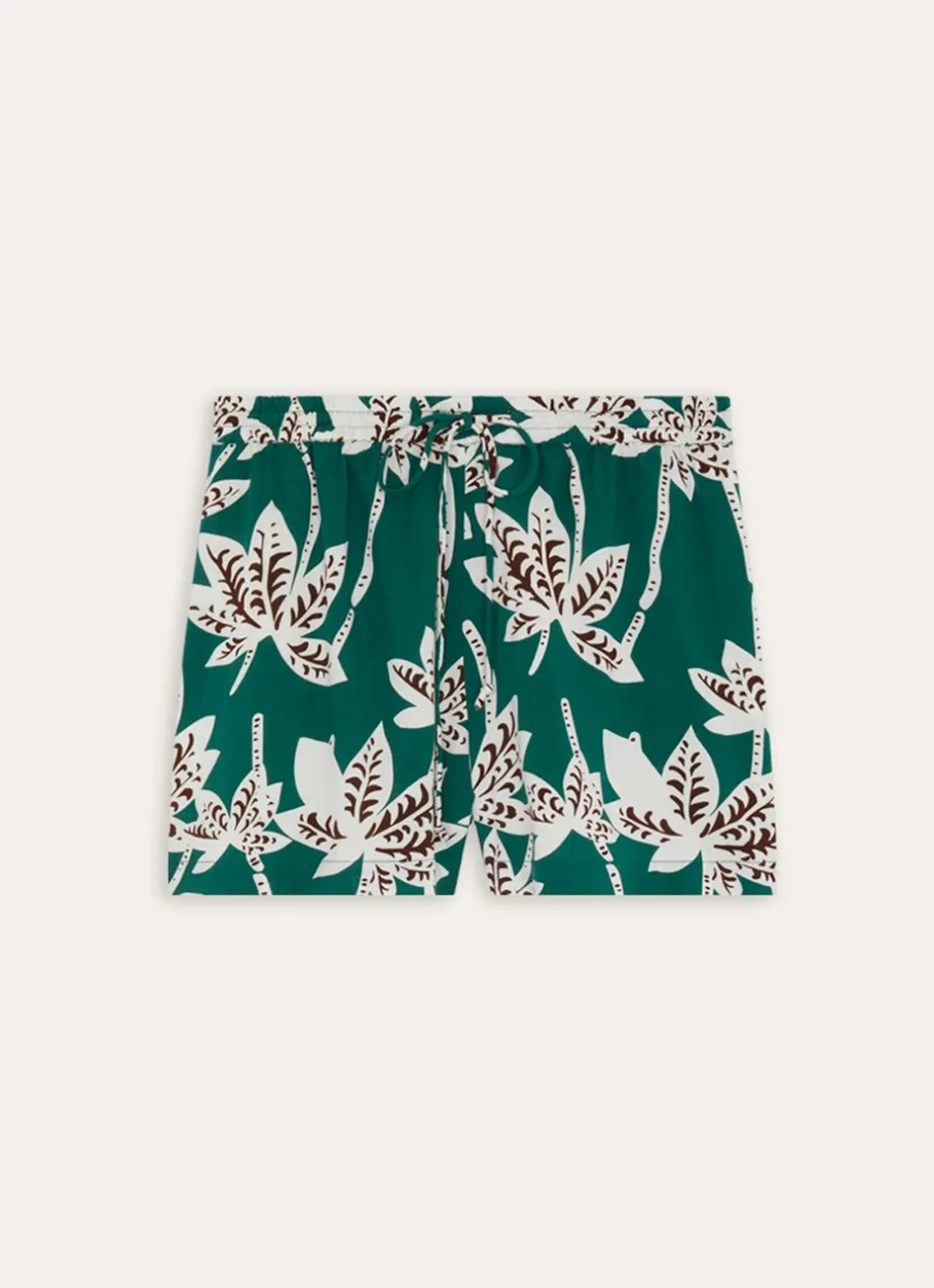 Bouchara Pyjama, Chemise De Nuit^SHORT EN VISCOSE IMPRIMÉE PALMIERS