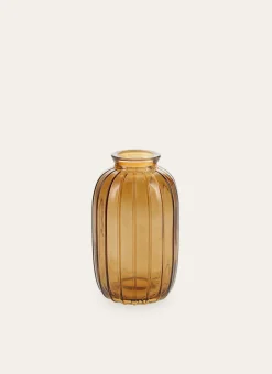 Bouchara Vase, Cache-Pot^SOLIFLORE EN VERRE STRIÉ COLORÉ