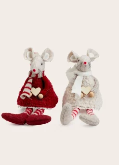 Bouchara Décoration De Noël^SOURIS DE NOËL DÉCORATIVE (COLORIS ALÉATOIRE)