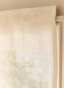 Bouchara Vitrage, Store^STORE BATEAU EN LIN ÉPAIS