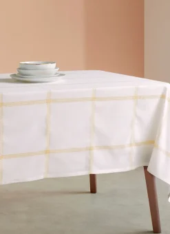 Bouchara Nappe^SURNAPPE EN COTON TISSÉ SCINTILLANT