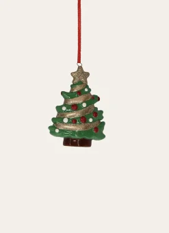 Bouchara Décoration De Noël^SUSPENSION SAPIN EN CÉRAMIQUE