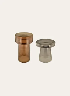 Bouchara Table, Console^TABLE D'APPOINT EN VERRE