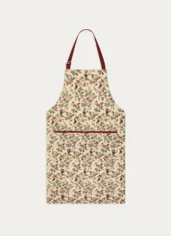Bouchara Tablier, Manique, Gant|Table De Noël^TABLIER DE CUISINE EN COTON IMPRIMÉ VÉGÉTAL