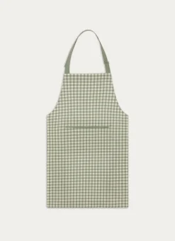 Bouchara Tablier, Manique, Gant^TABLIER EN COTON IMPRIMÉ VICHY