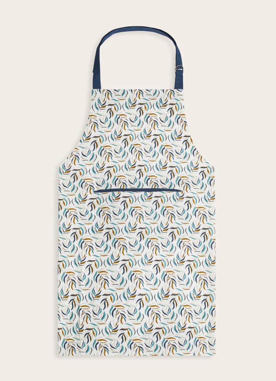 Bouchara Tablier, Manique, Gant^TABLIER IMPRIMÉ FEUILLES CLOÉ