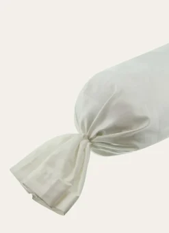 Bouchara Taie Unie^TAIE DE TRAVERSIN EN SATIN DE COTON JACQUARD RAYÉ