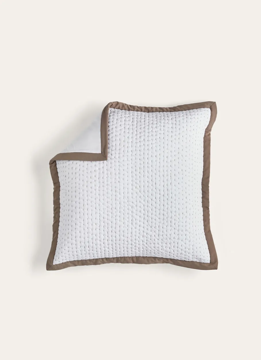 Bouchara Taie À Motifs^TAIE D'OREILLER ASSORTIE PIQUÉ DE COTON MATELASSÉ