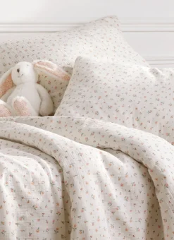 Enfant Bouchara Linge De Lit^TAIE D’OREILLER BÉBÉ EN GAZE DE COTON CHAMPÊTRE