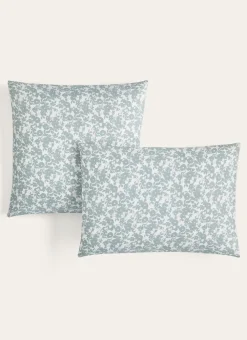 Bouchara Taie À Motifs^TAIE D'OREILLER FLEURIE EN COTON BCI