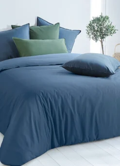 Bouchara Taie Unie^TAIE D'OREILLER UNIE EN COTON LAVÉ BIO