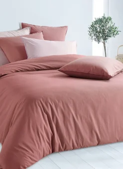 Bouchara Taie Unie^TAIE D'OREILLER UNIE EN COTON LAVÉ BIO