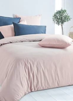 Bouchara Taie Unie^TAIE D'OREILLER UNIE EN COTON LAVÉ BIO