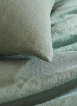 Bouchara Taie Unie^TAIE D'OREILLER UNIE EN LIN LAVÉ 165GR