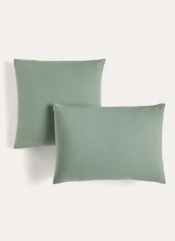 Bouchara Taie Unie^TAIE D'OREILLER UNIE EN LIN LAVÉ 165GR