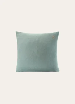 Enfant Bouchara Linge De Lit^TAIE ENFANT EN GAZE DE COTON BRODERIE FEUILLE