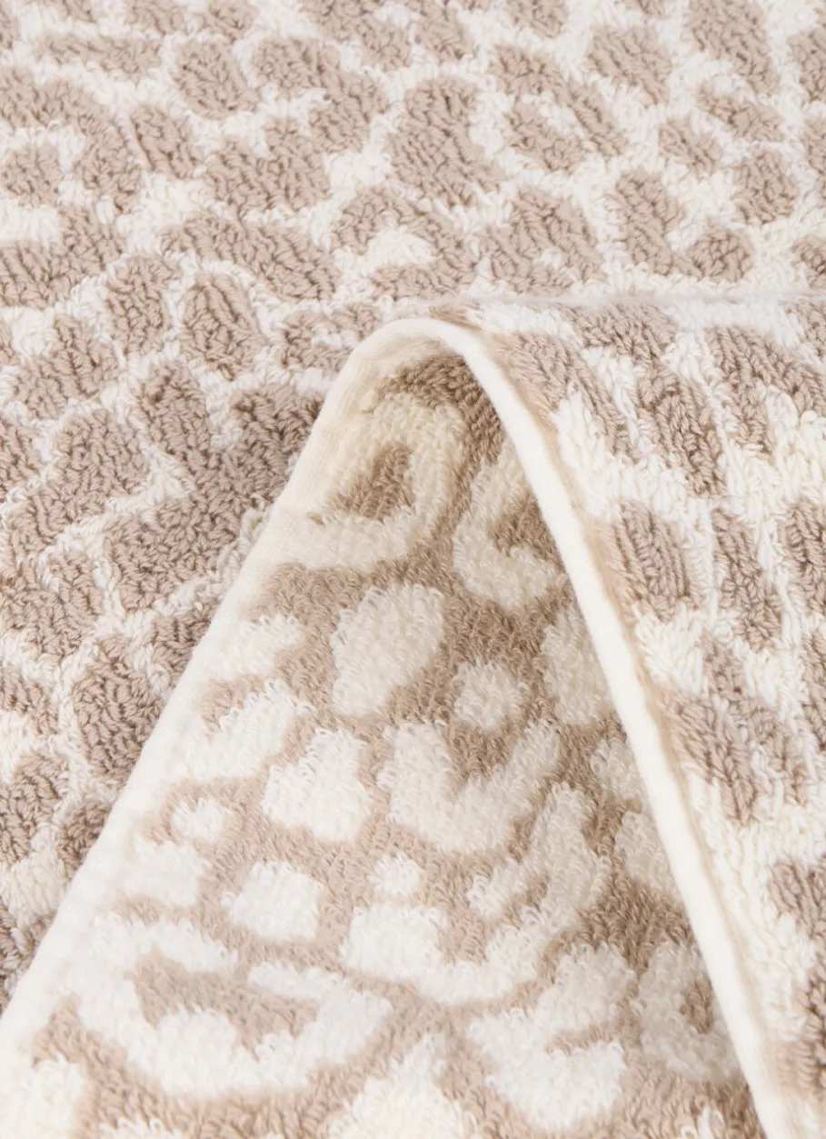 Bouchara Linge De Bain Fantaisie|Tapis De Bain^TAPIS DE BAIN EN BOUCLETTE À MOTIF LÉOPARD