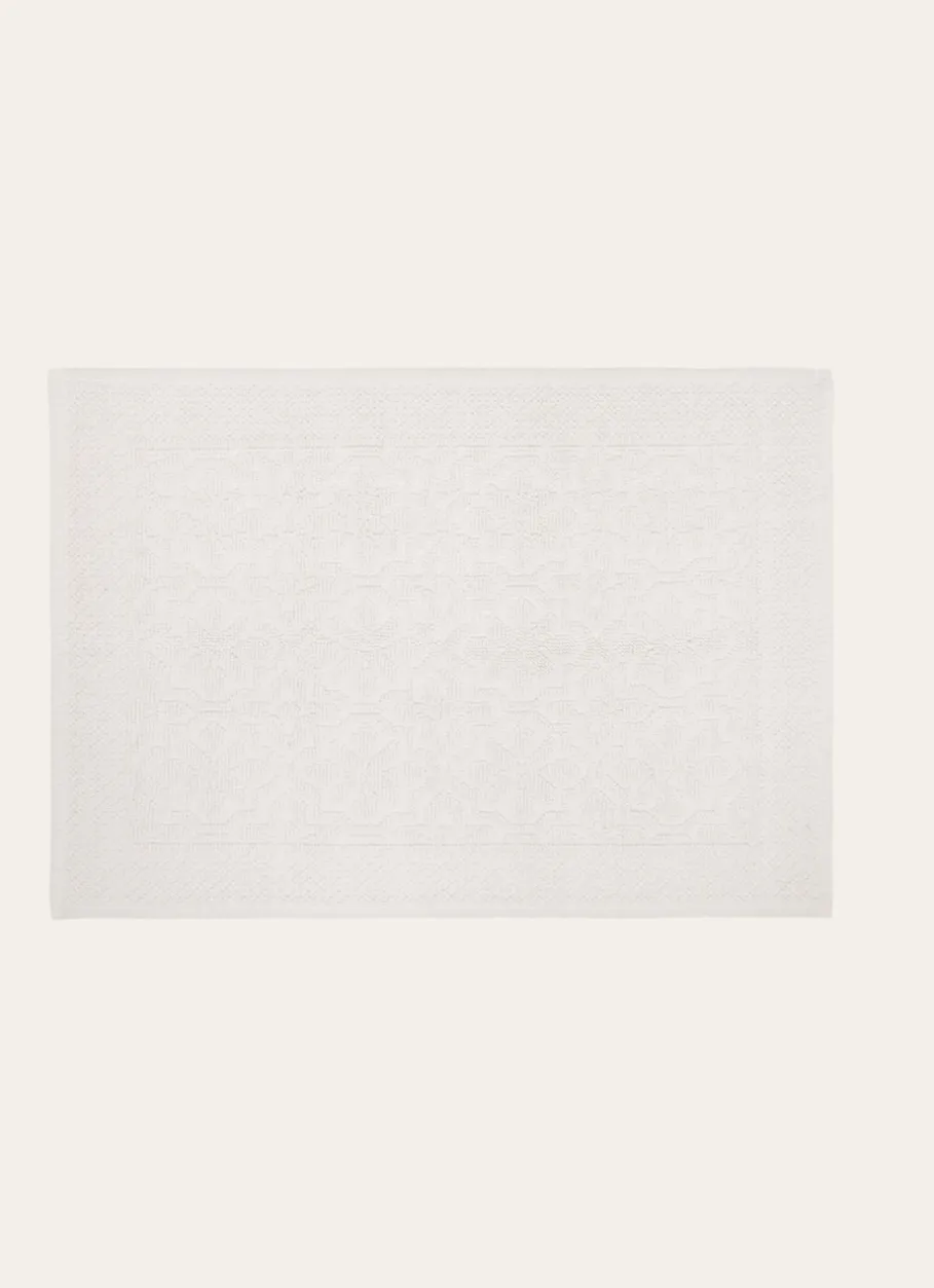 Bouchara Tapis De Bain^TAPIS DE BAIN JACQUARD UNI ANTIDÉRAPANT