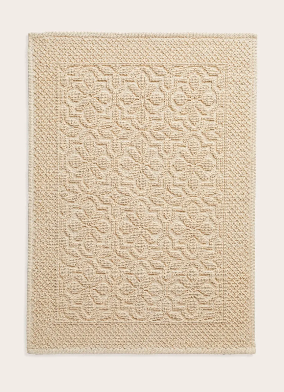 Bouchara Tapis De Bain^TAPIS DE BAIN JACQUARD UNI ANTIDÉRAPANT