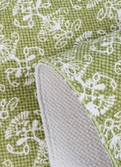 Bouchara Tapis^TAPIS EN COTON IMPRIMÉ FLORAL