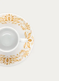 Bouchara Tasse, Bol^TASSE AVEC SOUCOUPE EN PORCELAINE