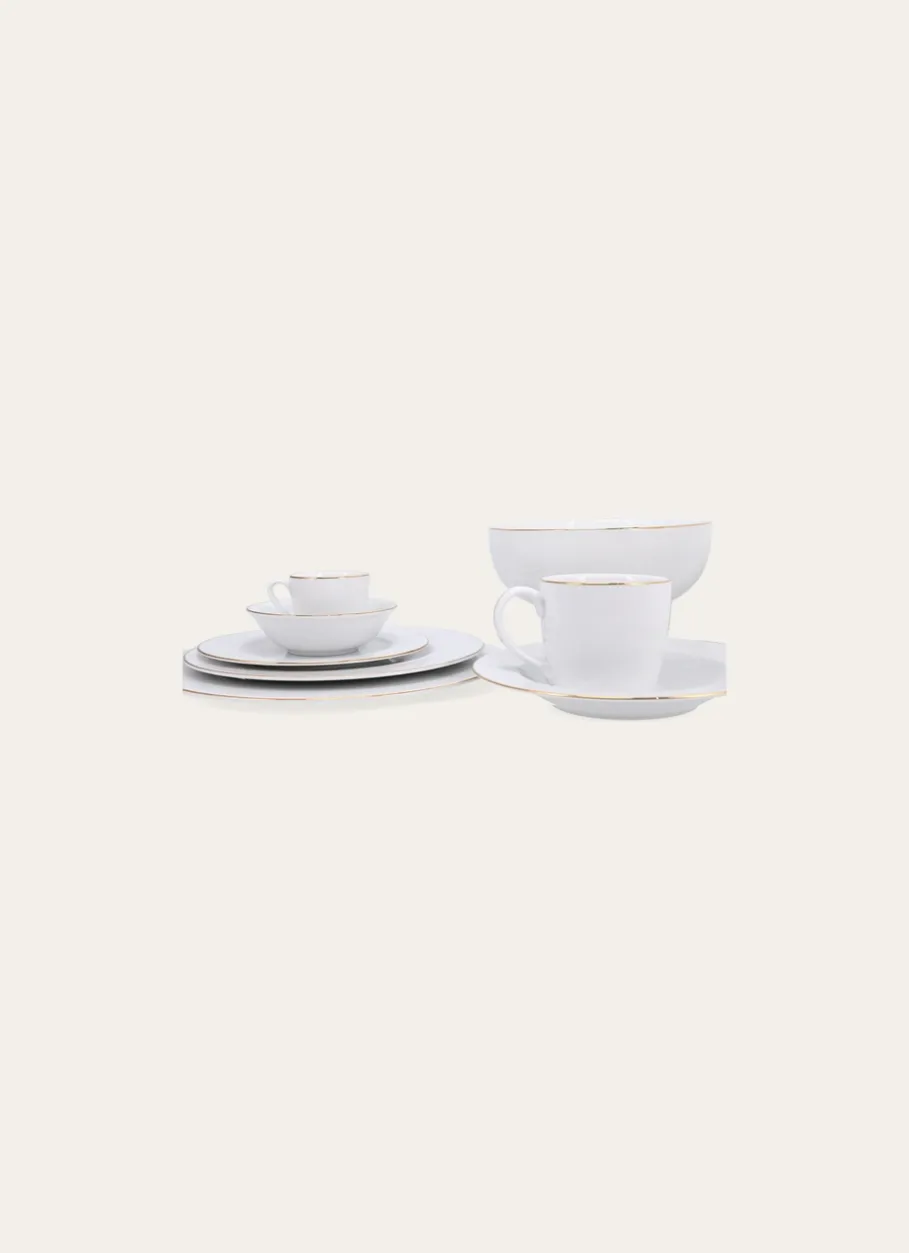 Bouchara Tasse, Bol|Table De Noël^TASSE EN PORCELAINE AVEC LISERÉ DORÉ