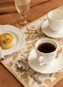 Bouchara Tasse, Bol|Table De Noël^TASSE ET SOUCOUPE EN PORCELAINE ROYAL