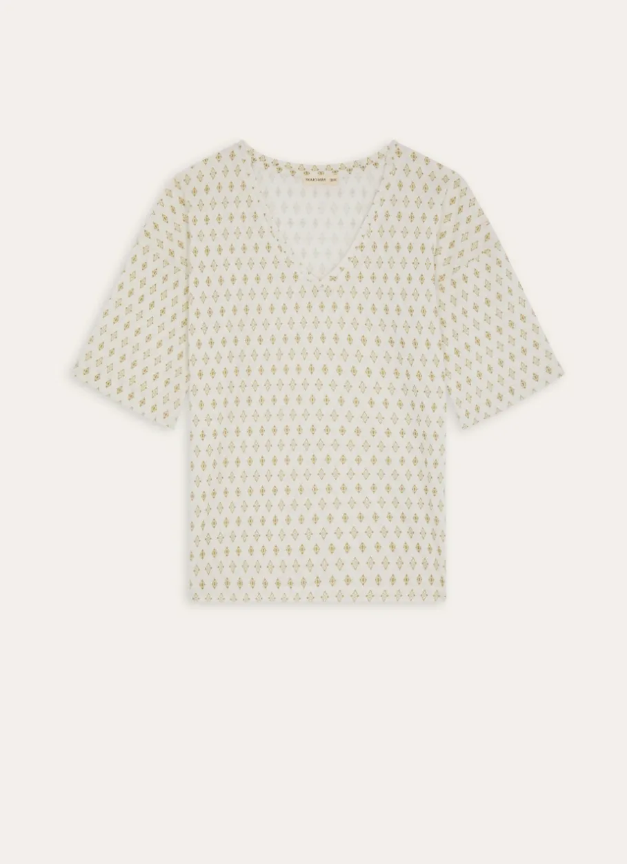 Bouchara Pyjama, Chemise De Nuit^TEE-SHIRT EN MAILLE IMPRIMÉE