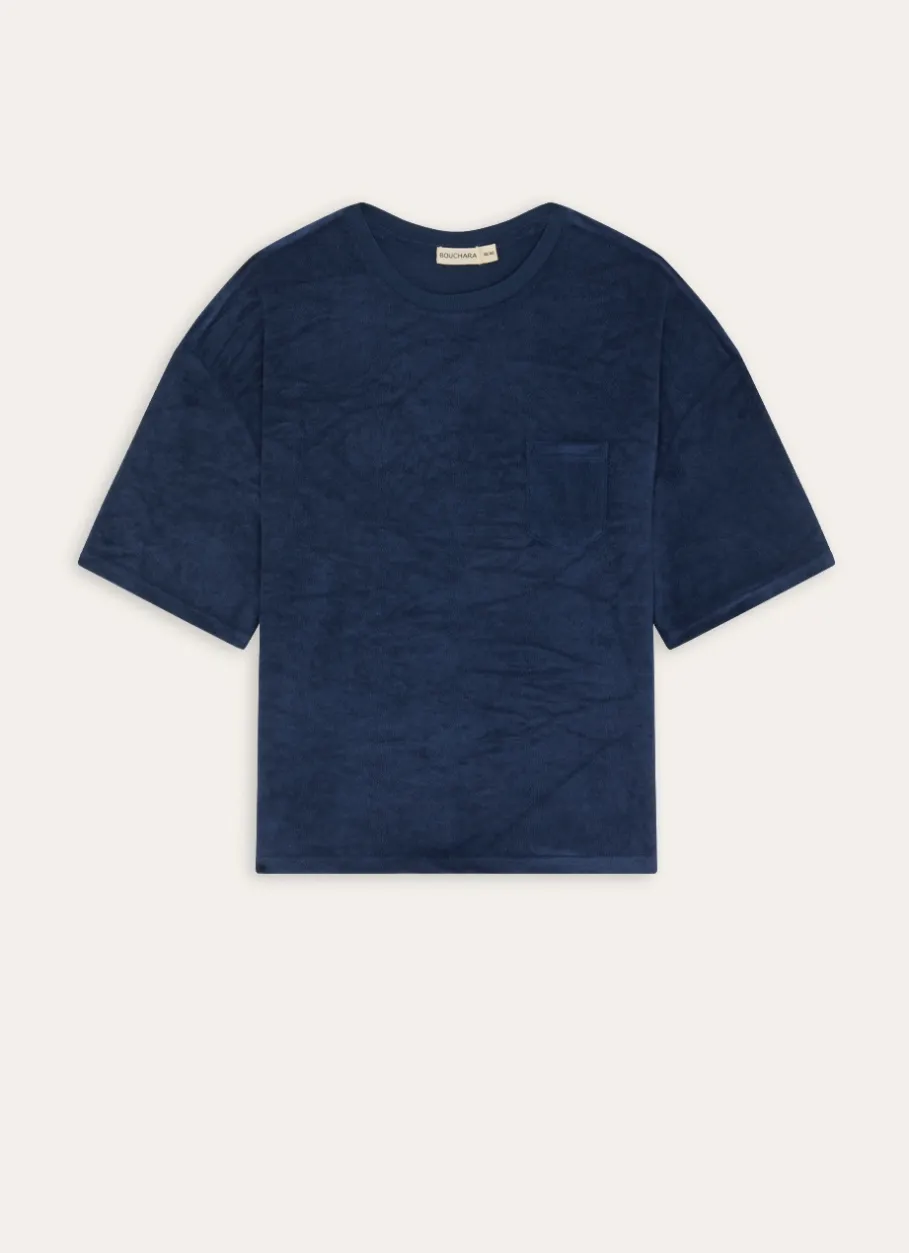 Bouchara Pyjama, Chemise De Nuit^TEE-SHIRT MANCHES COURTES EN MATIÈRE ÉPONGE