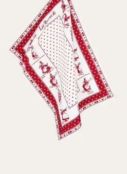 Bouchara Torchon, Essuie-Mains^TORCHON EN COTON IMPRIMÉ BIGOUDÈNES