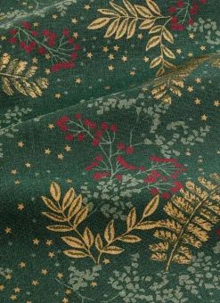 Bouchara Torchon, Essuie-Mains^TORCHON FEUILLE DORÉE