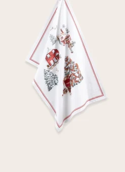 Bouchara Torchon, Essuie-Mains|Table De Noël^TORCHON SCÈNE DE NOËL