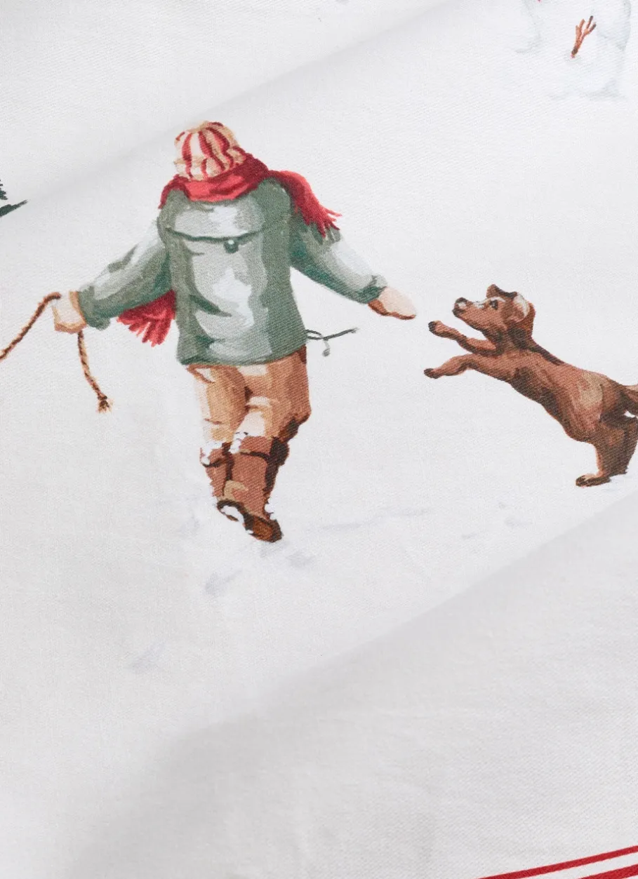 Bouchara Torchon, Essuie-Mains|Table De Noël^TORCHON SCÈNE DE NOËL