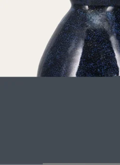 Bouchara Vase, Cache-Pot^VASE EMAILLÉ FORME BOMBE